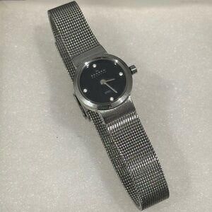 Skagen Denmark Freja Stainless Steel Mesh Bracelet Watch